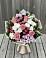 Букет цветов из: Альстромерии, Гвоздики, Розы и Хризантемы в Городце