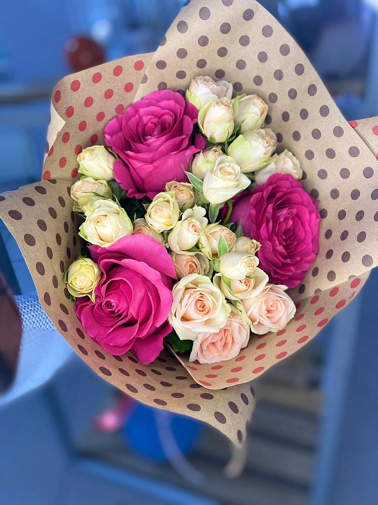 Букет цветов из: Розы в Городце