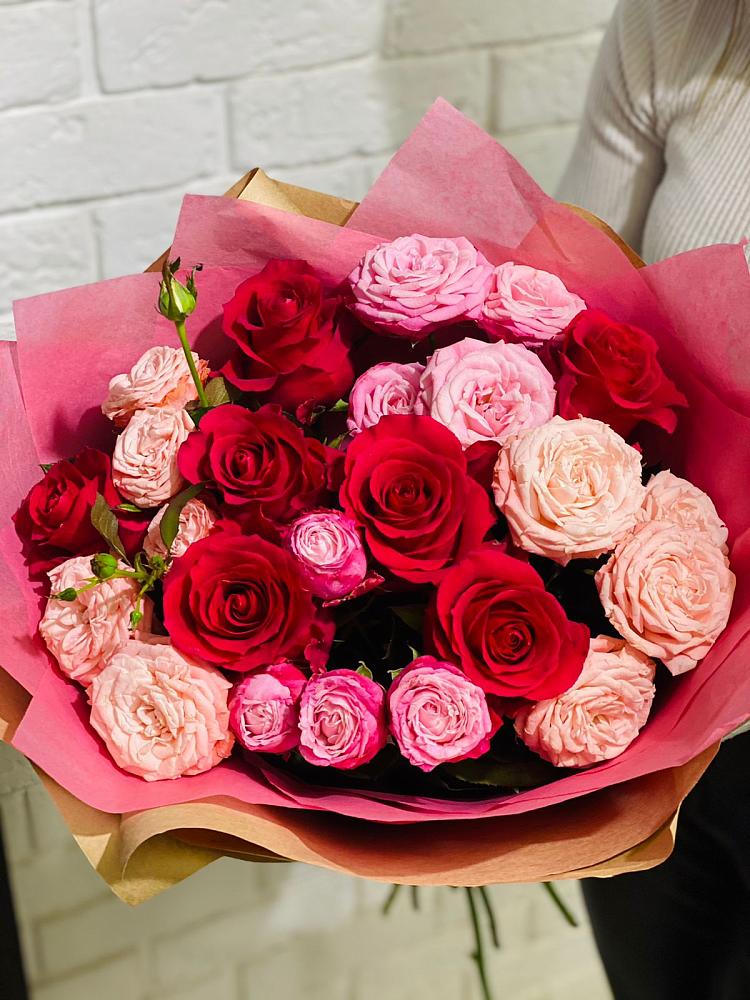 Букет цветов из: Розы в Городце