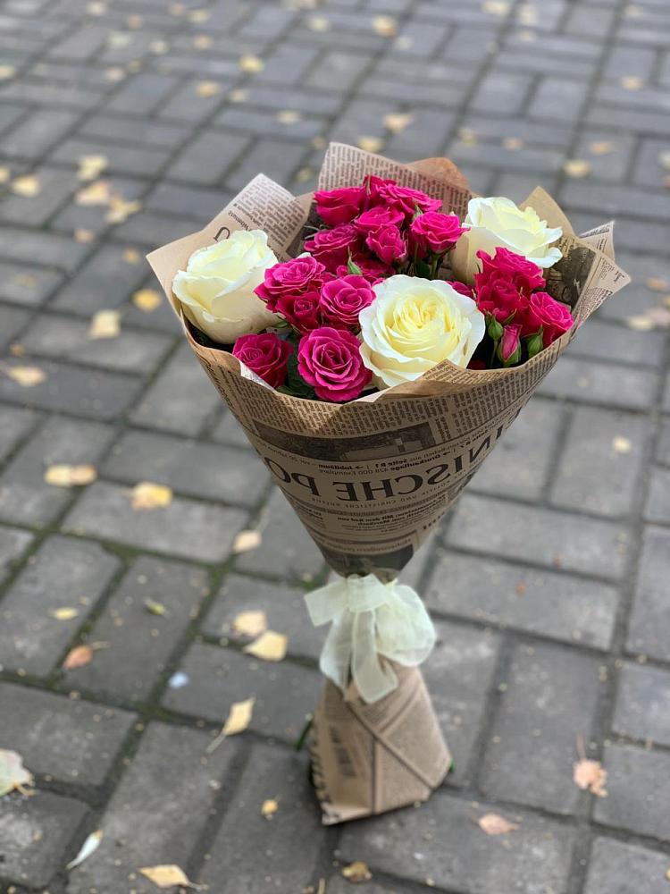 Букет цветов из: Розы в Городце